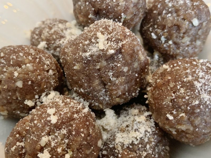 Gingerbread Energy Balls