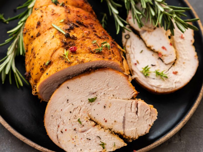 Roasted Rosemary Turkey Roll