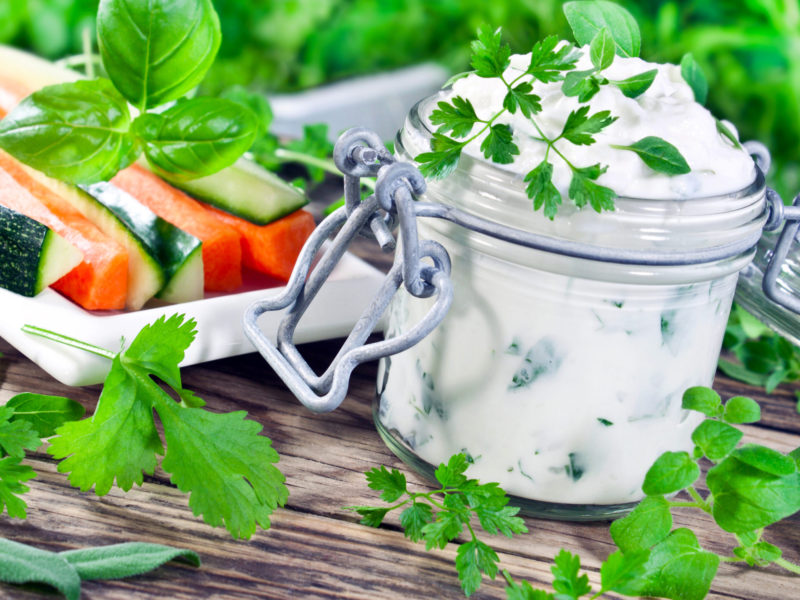 Greek Yogurt and Herb Dip