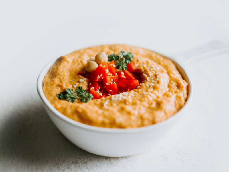 Roasted Red Pepper Hummus