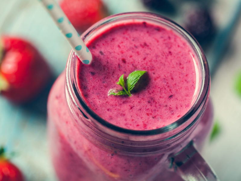 Strawberry Grapefruit Smoothie