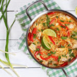 Thai Chicken Green Curry Noodle Soup