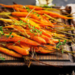 Herb Baked Spring Carrots